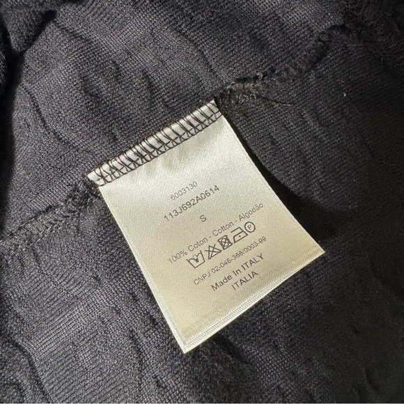 DIOR Oblique Relaxed Fit T-Shirt Black S - Picture 8 of 11